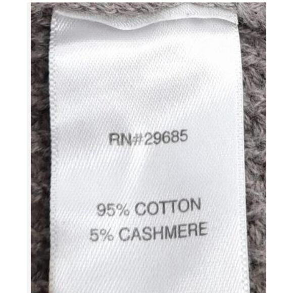 Womens Pendleton Cotton Cashmere Sleeveless Zip Vest Sweater Brown - Picture 2 of 3